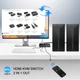 KVM-перемикач 8K 60 Гц 4K 120 Гц HDMI 2.1, 2 входи/1 вихід - зображення 3