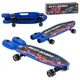 Скейтборд Best Board S-00605 синій 71 см з ефектом диму, музикою та світловими PU колесами (ABEC-7) - зображення 2