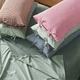 Комплект постільної білизни Lovely Svi варена бавовна (120 г/м2) Євро в клітинку Синій (480326) - зображення 3