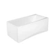 Ванна прямая акриловая Cersanit Virgo 150x75 см с ножками - изображение 2