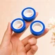 Антистрес іграшка Магнітні кільця Magnetic Rings, спінер для рук, Синій (Fidget Rings) - зображення 2