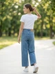 Джинсы для девочки подростка 146 Светло-синий XF JEANS (726620-146) - изображение 4