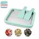 Аппарат для приготовления рулетов из мороженого мороженица Ice Cream Maker Instant с лопатками Мятный - изображение 4