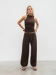 Джоггеры "Балон" ROMASHKA Коричневый, L/XL, 20562 - изображение 10