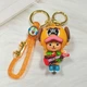 Брелок Ван пис One Piece Тони Тони Tony Tony детский брелок на рюкзак, ключи желтый 6 см - изображение 5