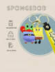 Брелок Губка боб Спанч Боб Квадратні Штани + Містер Крабс SpongeBob фігурка іграшка для ключів, рюкзака, сумки 7 см - зображення 3