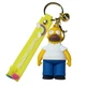 Брелок Гомер Симпсон Homer Simpson фигурка игрушка для ключей, рюкзака, сумки 6.5см - изображение 3
