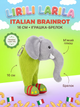 Мягкая игрушка-брелок Слон Лирили Ларила Lirili Larila Italian Brainrot Итальянский брейнрот для детей 16 см - изображение 1