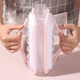 Силиконовая форма для льда ICE CUBE TRAY на 17 шариков, Розовый / Складная бутылка – ледница / Форма для льда - изображение 5