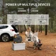 Зарядна станція Pecron E2400LFP 2400 Вт, 2048 Вт·год, LiFePO₄, UPS, сонячна зарядка до 800 Вт - зображення 4