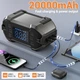 Пусковий пристрій + компресор насос GODIAG 3000A Peak 20000mAh Бустер для авто з функцією Power Bank + ліхтар має чохол - изображение 2