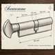 Циліндровий механізм Securemme 3200PCS35451X5 К2 80 35/45T мм 5ключів +1 монтажний ключ мат.хром - изображение 8