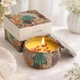 Аромасвеча в металлической баночке с крышечкой, 60 г, 6x4 см, Коричневый (Ароматическая свеча для дома) - изображение 1