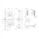Замок MAGNET 85/50 мм SOFIA CX PZ 410B-S SN - изображение 4