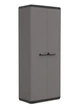 Шафа Keter/Kis PIU Tall Cabinet сіра 68 x 39 x 166 см пластикова багатофункціональна (241540) - изображение 1