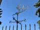 Флюгер маленький на крышу Лось, ветряк на беседку, колодец, забор - изображение 4