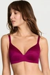 Бюстгальтер с уплотнённой чашкой Victoria's Secret 75B Бордовый (136166) - изображение 1