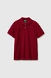 Поло Benetton 48(M) Бордовый (153541) - изображение 1
