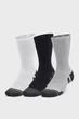 Носки, 3 пары Under Armour 42-47 Черный-белый-серый (155784) - изображение 1