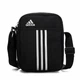 Сумка через плече Adidas чорно-білого кольору. - зображення 2