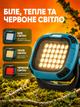 Ліхтар кемпінговий акумуляторний 30 COB + 5 SMD, 6 режимів, Power Bank, USB Type-C, 2×18650, магніт і гачок - зображення 2