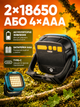 Ліхтар кемпінговий акумуляторний 30 COB + 5 SMD, 6 режимів, Power Bank, USB Type-C, 2×18650, магніт і гачок - зображення 3