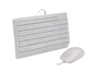 Комплект клавіатура+мишка A4Tech F1512 (White) Fstyler, дротовий, USB, білий колір - зображення 3