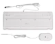 Комплект клавіатура+мишка A4Tech F1512 (White) Fstyler, дротовий, USB, білий колір - зображення 6