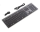 Клавиатура A4Tech FBX50C (Grey) Fstyler беспроводная, серый - изображение 4