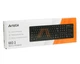 Клавіатура A4Tech KKS-3 , USB, чорна, гарячі клавіші - зображення 5