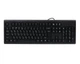 Клавіатура A4Tech KR-83 PS/2 (Black), чорна, 104клав, Великий Enter Comfort Rounded Edge keyboard X-slim - зображення 1