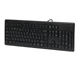 Клавіатура A4Tech KR-83 PS/2 (Black), чорна, 104клав, Великий Enter Comfort Rounded Edge keyboard X-slim - зображення 2