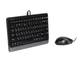 Комплект клавиатура+мышка A4Tech F1110 (Grey) Fstyler, проводной, USB, черно-серый - изображение 3