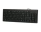 Клавиатура A4Tech KRS-83 USB, черная, 104клав, Большой Enter Comfort Rounded Edge keyboard X-slim - изображение 2