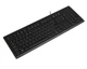 Клавиатура A4Tech KRS-83 USB, черная, 104клав, Большой Enter Comfort Rounded Edge keyboard X-slim - изображение 4