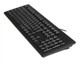 Клавиатура A4Tech KRS-83 USB, черная, 104клав, Большой Enter Comfort Rounded Edge keyboard X-slim - изображение 5