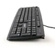 Клавиатура Gembird KB-U-103-UA, USB, украинская раскладка, черный цвет - изображение 4