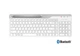 Клавіатура бездротова A4Tech FBK25 (White) Fstyler, (BT + 2.4 ГГц), з акумулятором, quiet key, колір білий - зображення 11