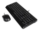 Комплект клавиатура+мышка A4Tech F1512 (Black) Fstyler, проводной, USB, черный цвет - изображение 5