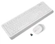 Комплект клавиатура+мышка A4Tech FG1010 (White) Fstyler, беспроводной, USB, белый+серый - изображение 2