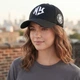Кепка бейсболка New York чоловіча жіноча молодіжна з 3d вишивкою регулюється 54-59 см NY чорна (120926B) - зображення 2