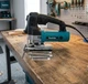 Лобзик электрический Makita 4329K 2600 ход/мин Мощность 650 Вт Наклон подошвы 45° Макс. глубина пропила 80 мм - изображение 5