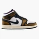 Кроссовки женские Jordan 1 Mid Se (Gs) 38.5 Белый DQ8418-071 - изображение 2
