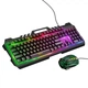 Набор Мышь и клавиатура HOCO Gaming Illuminated keyboard and mouse set DI16 (UA/Ru/Eng) 4799981 - изображение 3