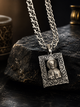 Серебряная ладанка мужская Святой Николай - изображение 1
