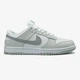 Кросівки Nike Dunk Low White Grey 39 - изображение 3