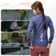 Велокуртка женская Rockbros YPW069 Purple L (5907769393365) - изображение 5