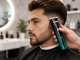 Набор для стрижки VGR V 694 Green/Black(машинка+триммер+шейвер) / Комплект профессиональных машинок VGR - изображение 4