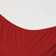 Простынь на резинке MirSon Фланель 009 Red 100x200 см (2200009651878) - изображение 2