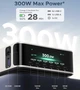 Зарядное устройство UGREEN Nexode Pro 300W с интеллектуальным дисплеем 8 портов, GaN, 5 режимов зарядки - изображение 2